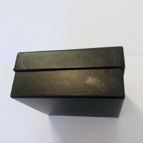 Gucci Belt Box Empty Black White Gift Storage Box 5 x 5 x 2.25 - Picture 5 of 12